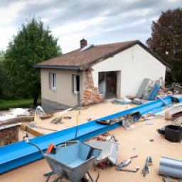 Extension de maison avec véranda-salle à manger Tarascon